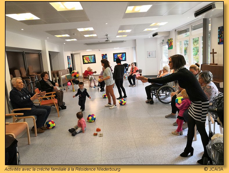 Activités avec la crèche familiale